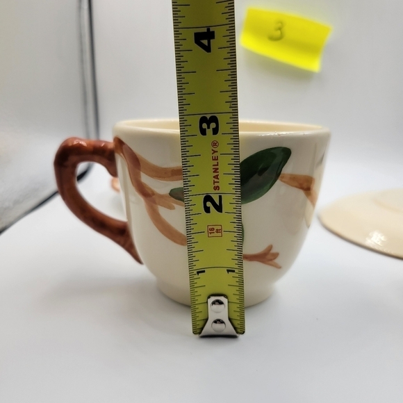 Vintage Franciscan Apple Set of 2 Cups & 2 Saucers - Picture 4 of 6